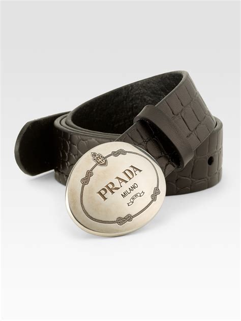 prada belt chain|Prada cinture belt men's.